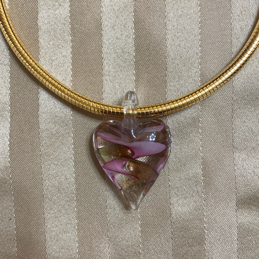 COPY - Joan Rivers Omega with Glass Heart